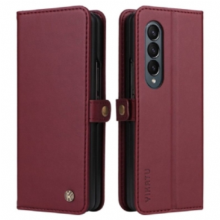 Flip Cover Samsung Galaxy Z Fold 4 Yikatu Yk-001