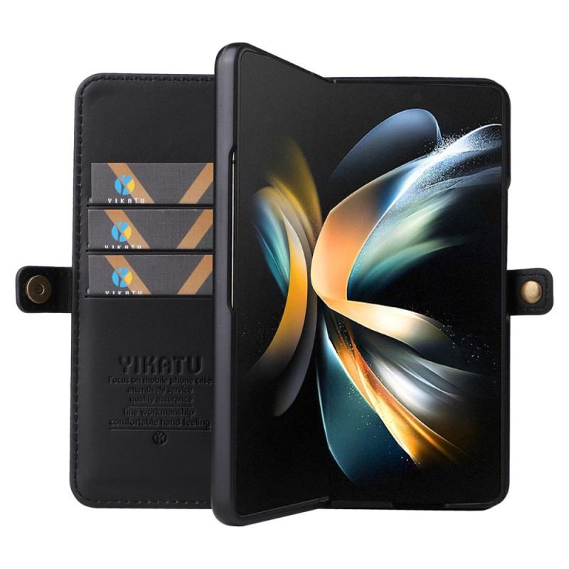 Flip Cover Samsung Galaxy Z Fold 4 Yikatu Yk-001