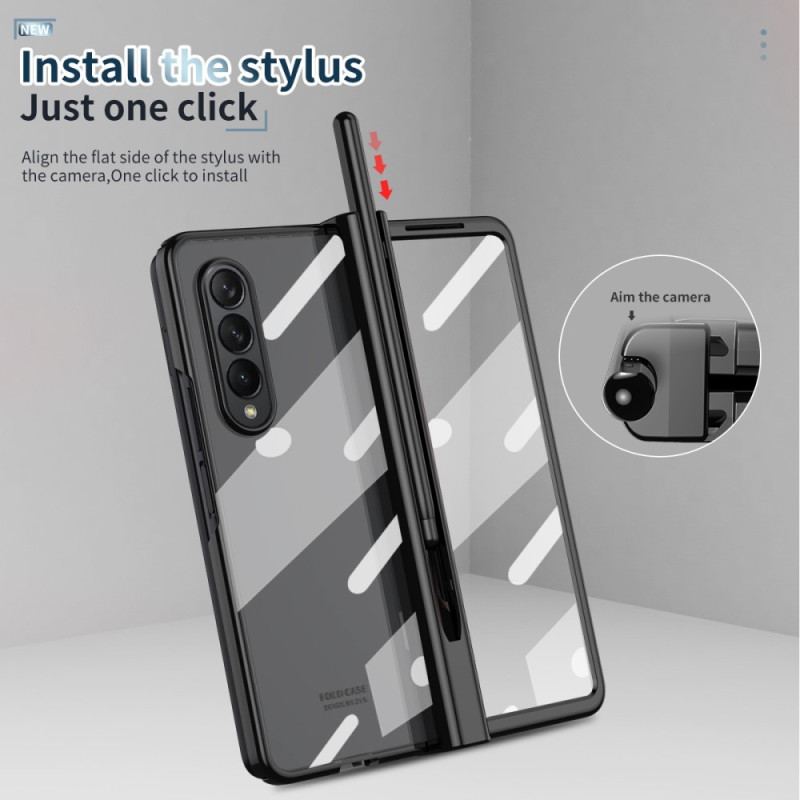 Mobilcover Samsung Galaxy Z Fold 4 Frostet Skal Med Stylus