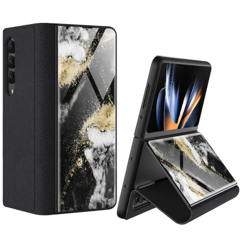 Mobilcover Samsung Galaxy Z Fold 4 Gkk Marble Waves