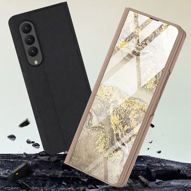 Mobilcover Samsung Galaxy Z Fold 4 Gkk Marble Waves