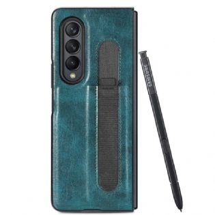 Mobilcover Samsung Galaxy Z Fold 4 Stylus I Imiteret Læder