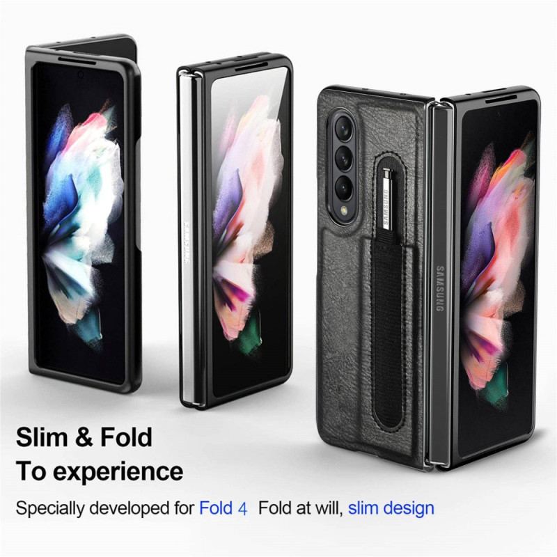 Mobilcover Samsung Galaxy Z Fold 4 Stylus I Imiteret Læder