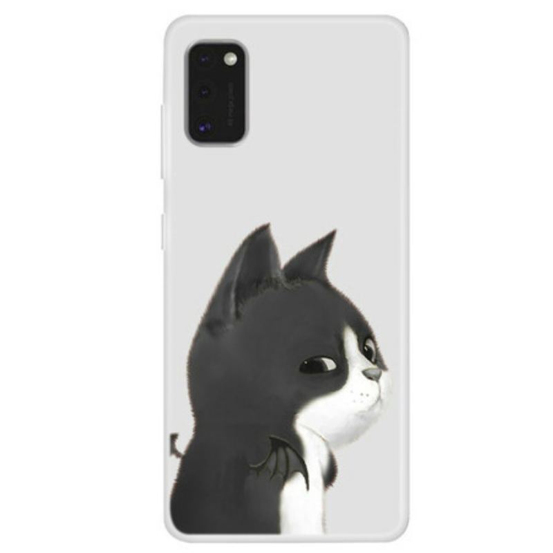 Cover Samsung Galaxy A41 Djævel Kat