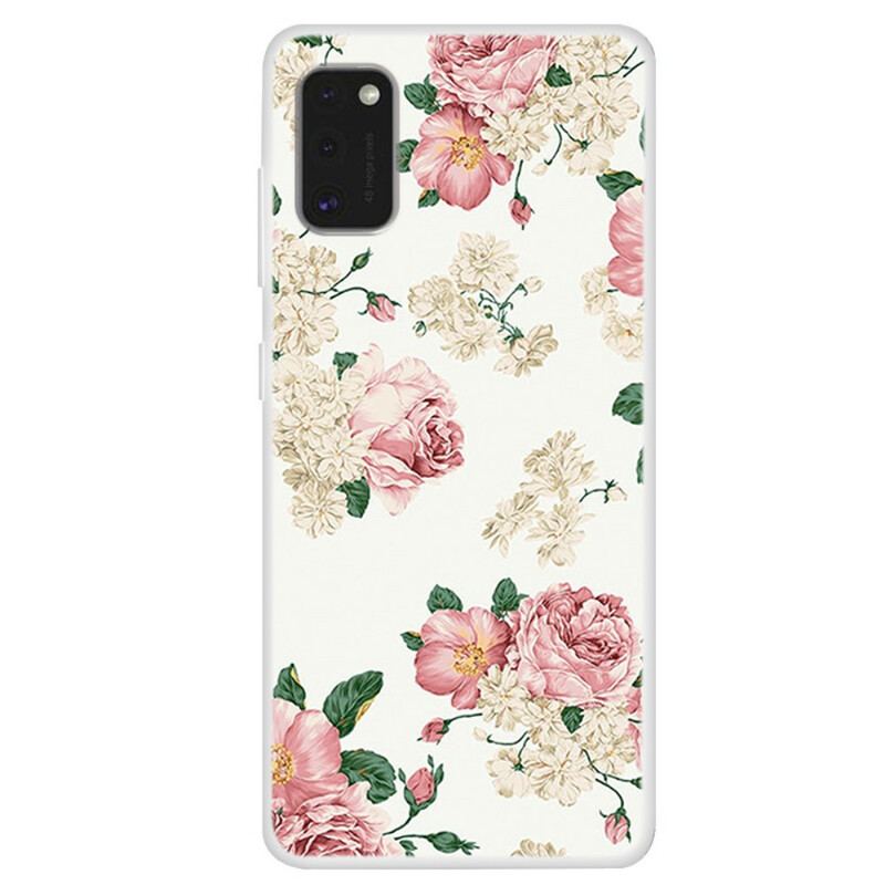 Cover Samsung Galaxy A41 Frihedsblomster