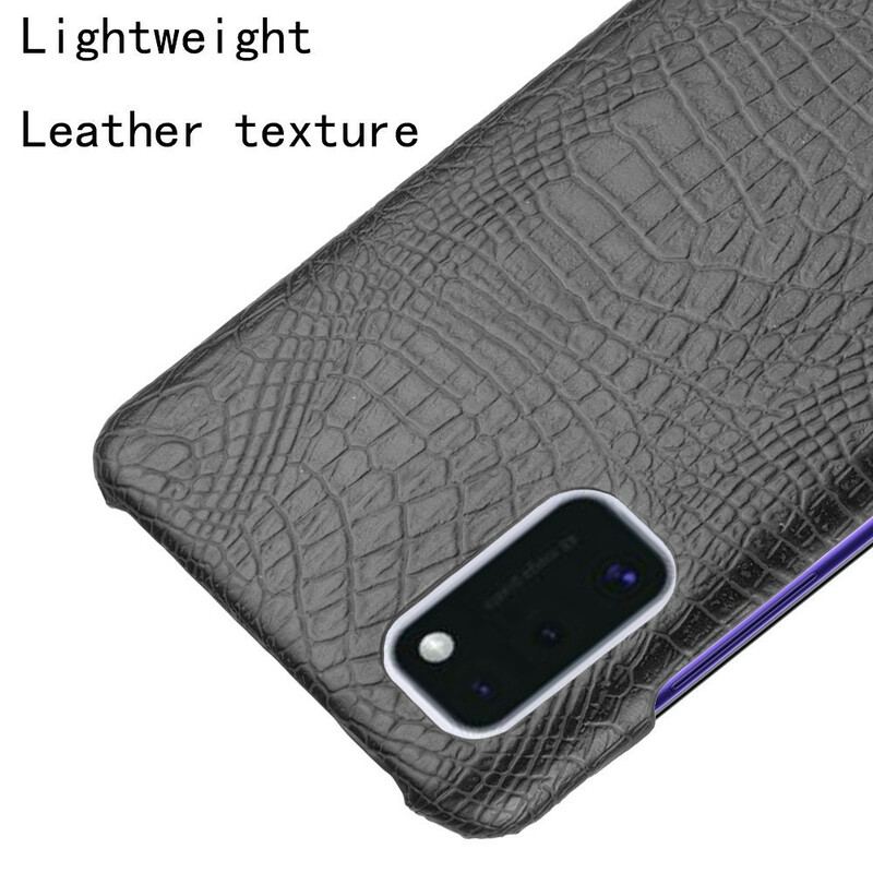 Cover Samsung Galaxy A41 Krokodillehudseffekt