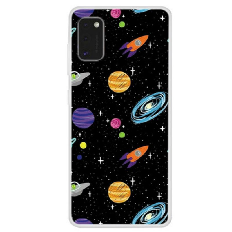 Cover Samsung Galaxy A41 Planet Galaxy