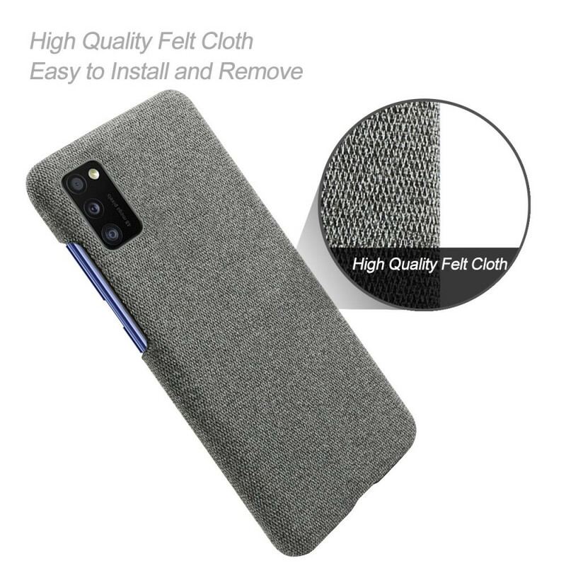 Cover Samsung Galaxy A41 Teksturstof Ksq