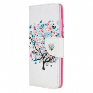 Flip Cover Samsung Galaxy A41 Blomstret Træ