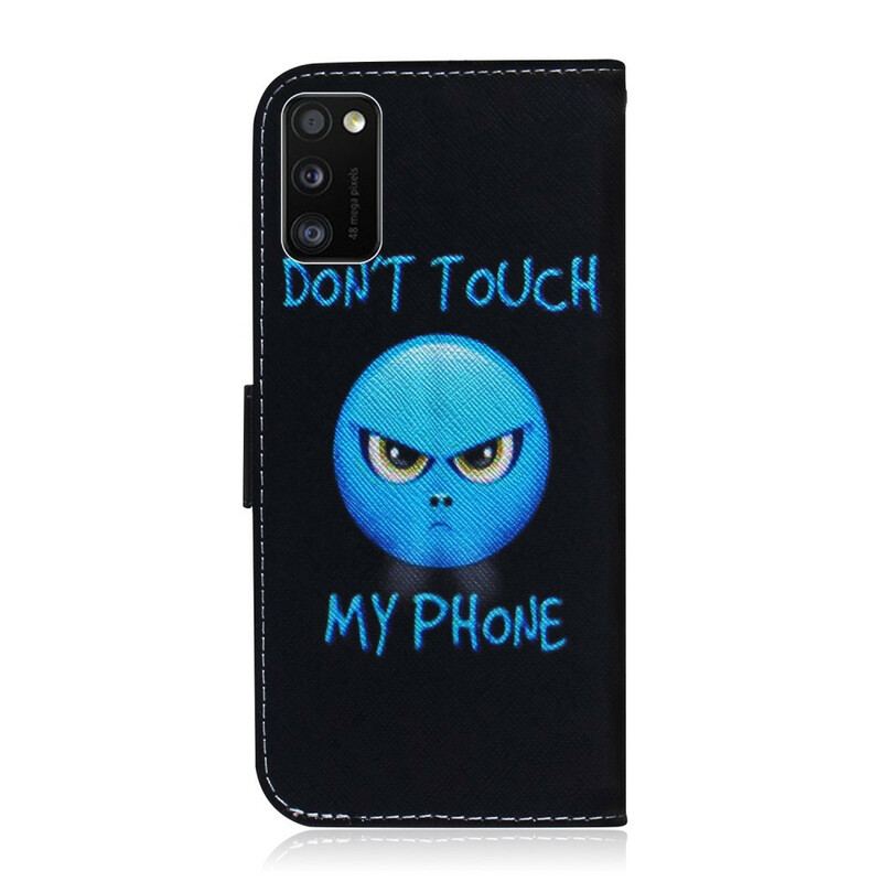 Flip Cover Samsung Galaxy A41 Emoji Telefon