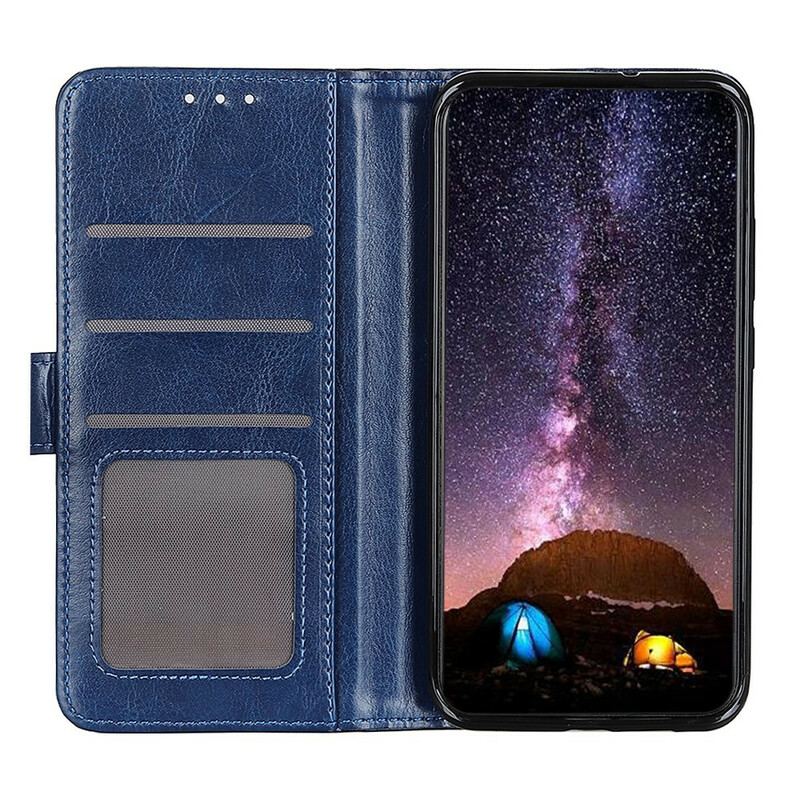 Flip Cover Samsung Galaxy A41 Klassisk Læderstil