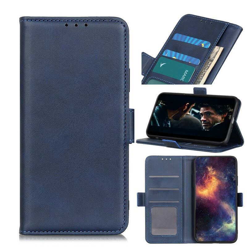 Flip Cover Samsung Galaxy A41 Læder Cover Dobbelt Klap