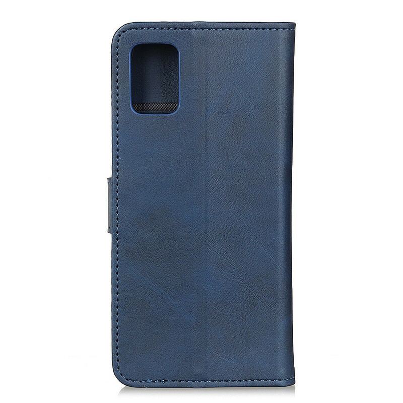 Flip Cover Samsung Galaxy A41 Retro Mat Lædereffekt