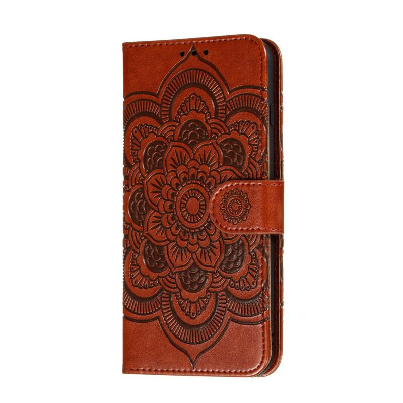 Læder Cover Samsung Galaxy A41 Fuld Mandala