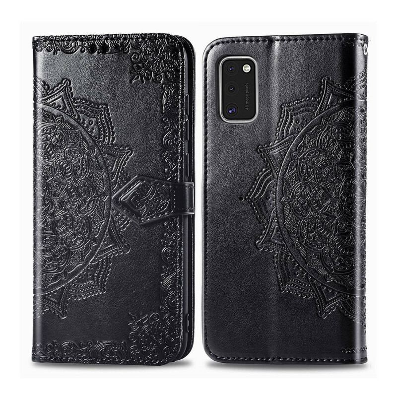 Læder Cover Samsung Galaxy A41 Mandala Middelalder