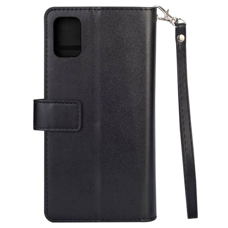 Læder Cover Samsung Galaxy A41 Premium Tegnebog