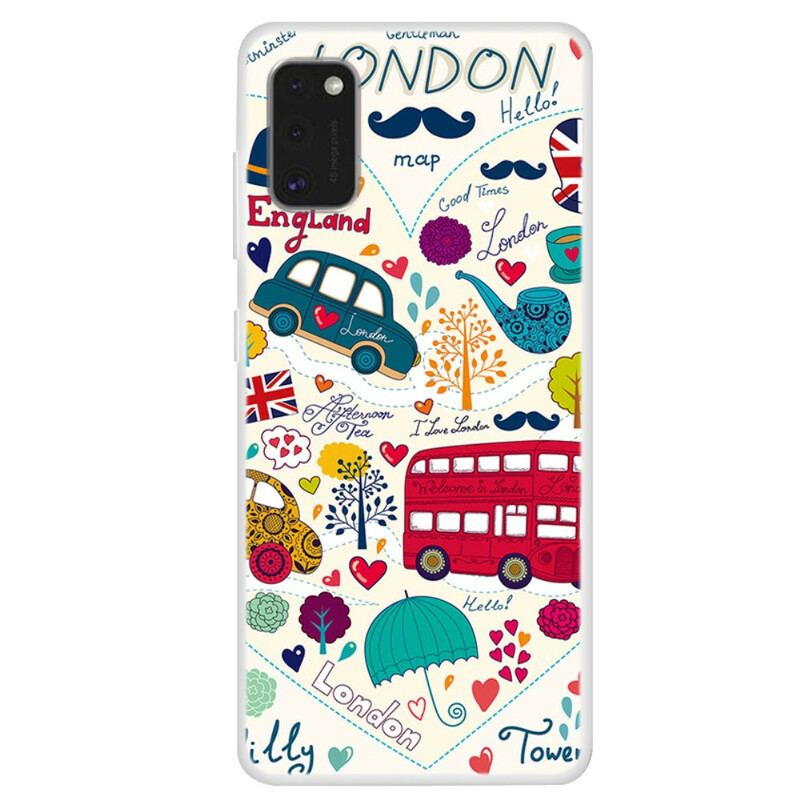 Mobilcover Samsung Galaxy A41 London Liv