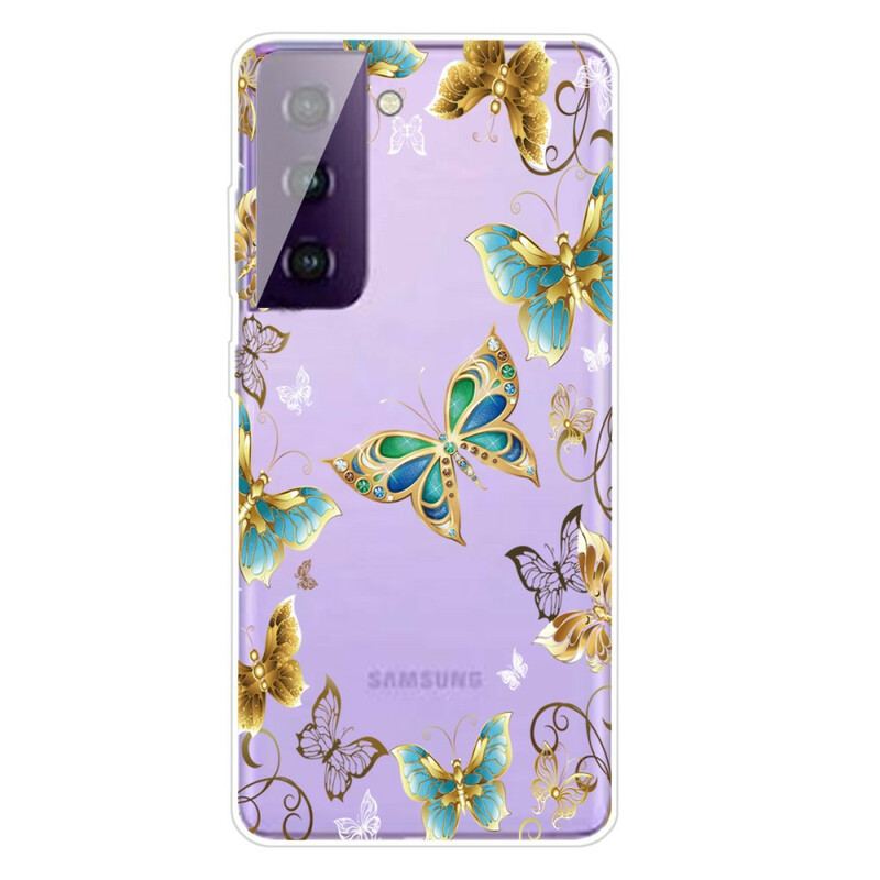 Cover Samsung Galaxy S21 5G Design Sommerfugle