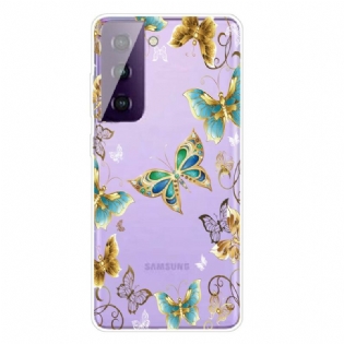 Cover Samsung Galaxy S21 5G Design Sommerfugle