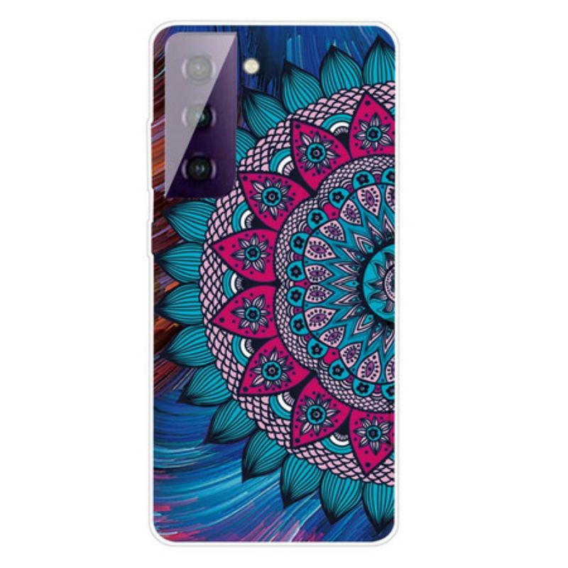 Cover Samsung Galaxy S21 5G Farverig Mandala