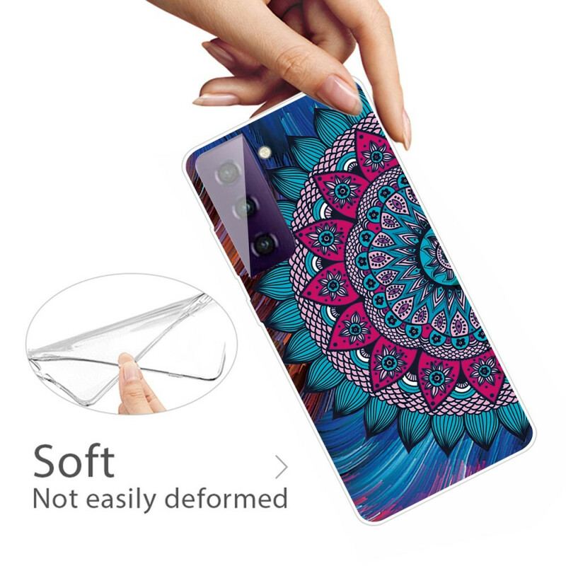 Cover Samsung Galaxy S21 5G Farverig Mandala