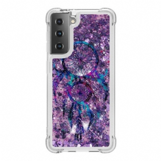 Cover Samsung Galaxy S21 5G Glitter Drømmefanger