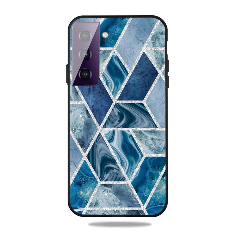 Cover Samsung Galaxy S21 5G Glitter Marmor