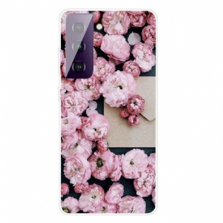 Cover Samsung Galaxy S21 5G Intense Blomster