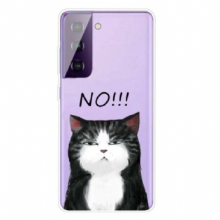 Cover Samsung Galaxy S21 5G Katten Der Siger Nej