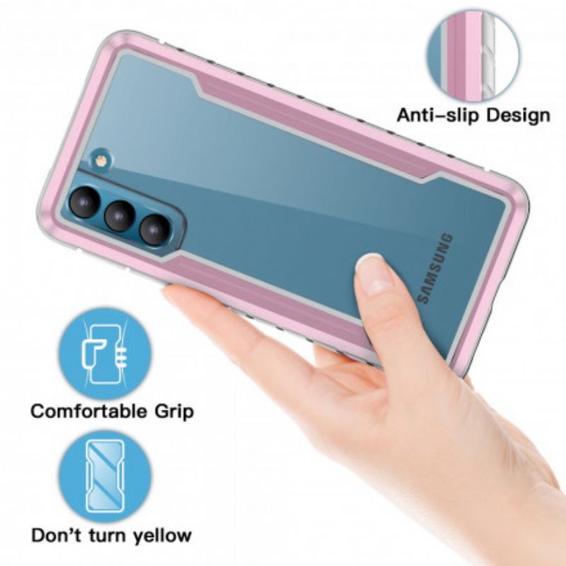 Cover Samsung Galaxy S21 5G Kofanger Med Klar Hybridkanter