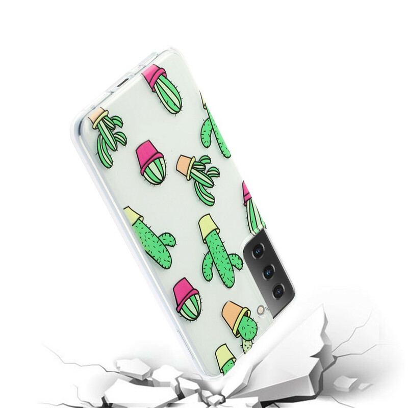 Cover Samsung Galaxy S21 5G Mini Kaktusser