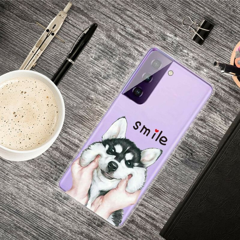 Cover Samsung Galaxy S21 5G Smile Hund