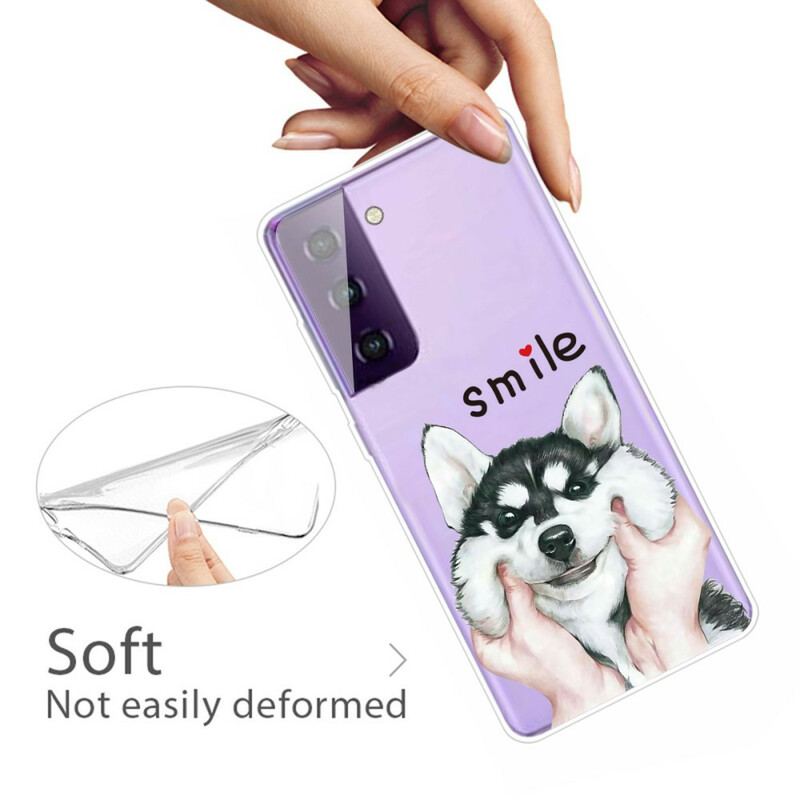 Cover Samsung Galaxy S21 5G Smile Hund