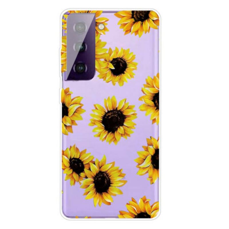 Cover Samsung Galaxy S21 5G Solsikker