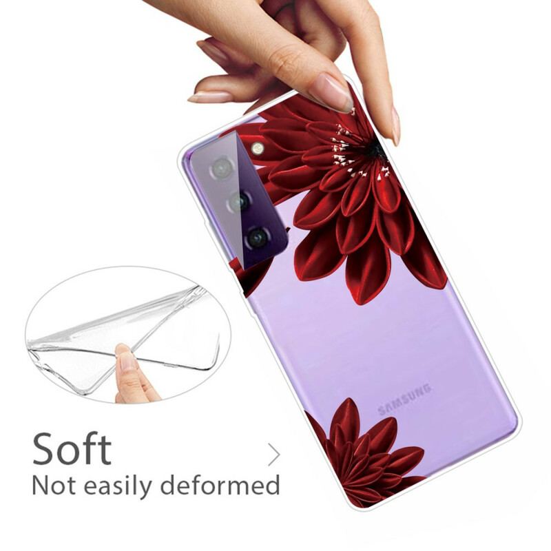 Cover Samsung Galaxy S21 5G Vilde Blomster