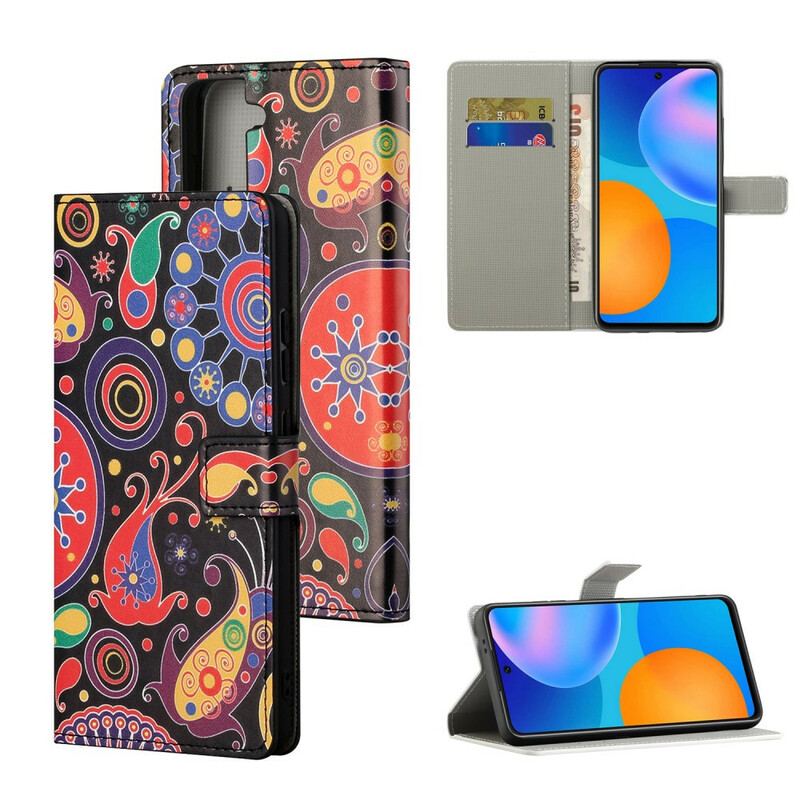 Flip Cover Samsung Galaxy S21 5G Galaxy Design