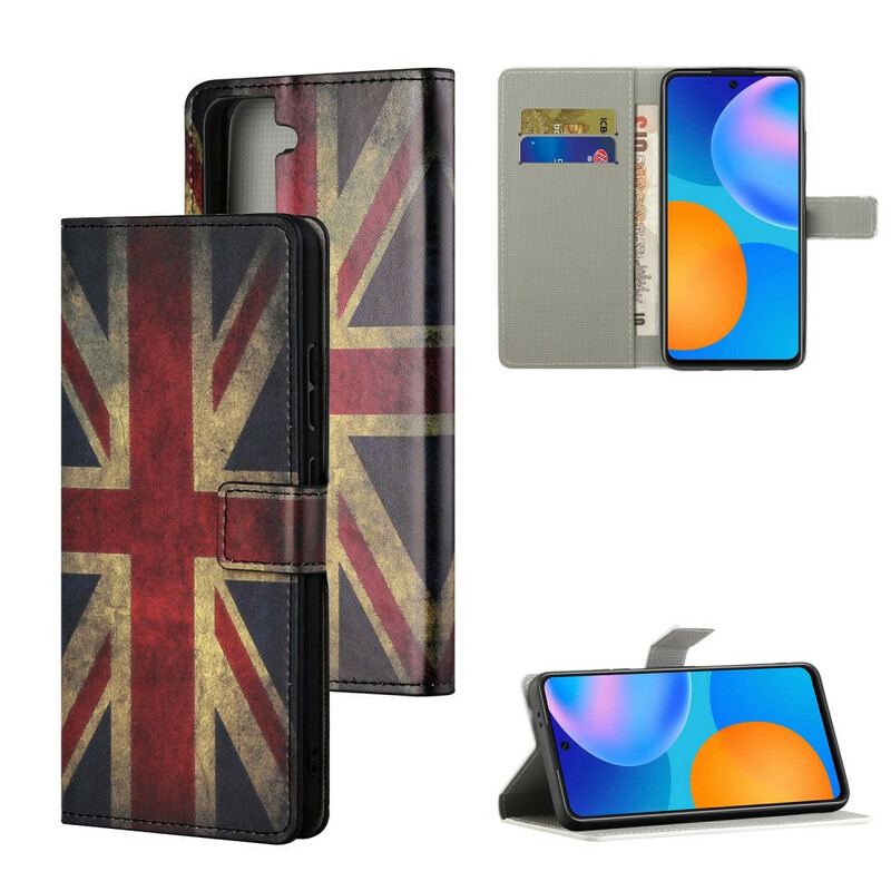 Flip Cover Samsung Galaxy S21 5G England Flag