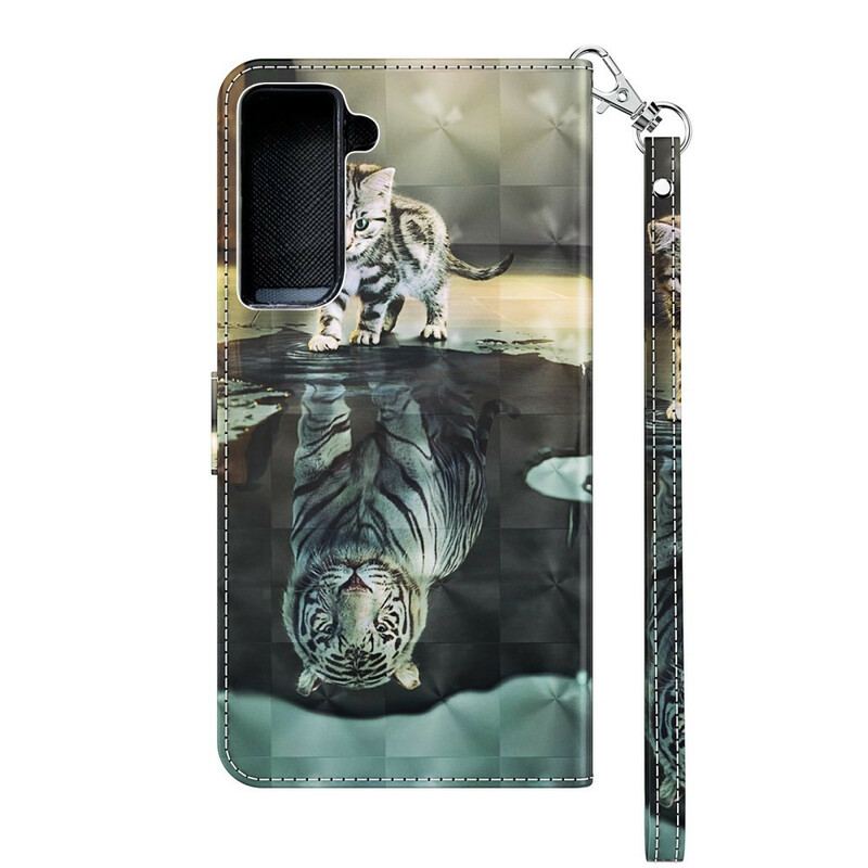 Flip Cover Samsung Galaxy S21 5G Ernest The Tiger