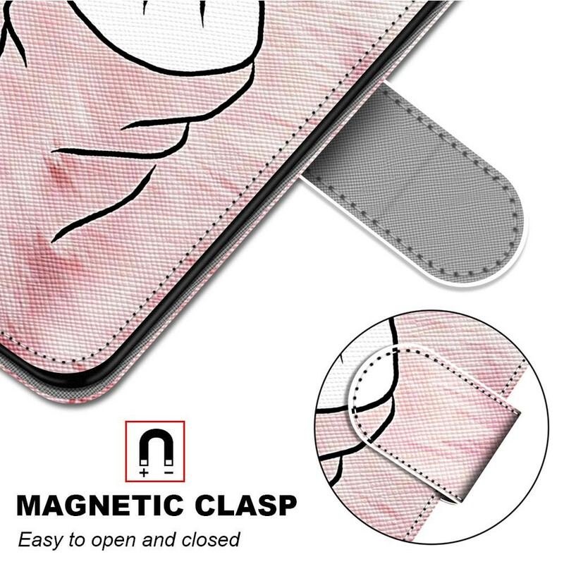 Flip Cover Samsung Galaxy S21 5G Finger Hjerte