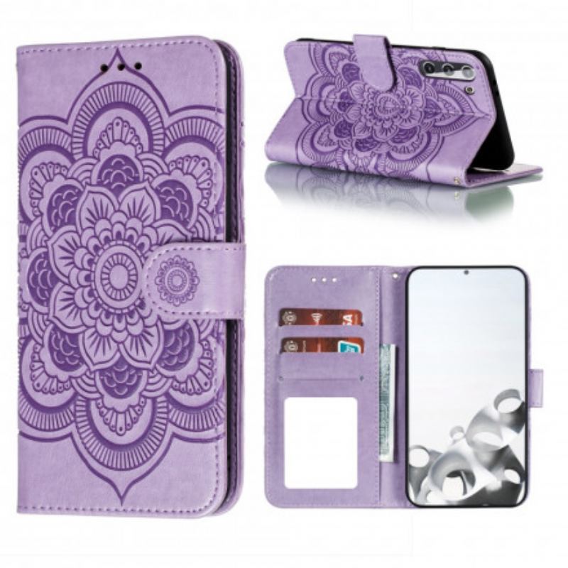 Flip Cover Samsung Galaxy S21 5G Fuld Mandala