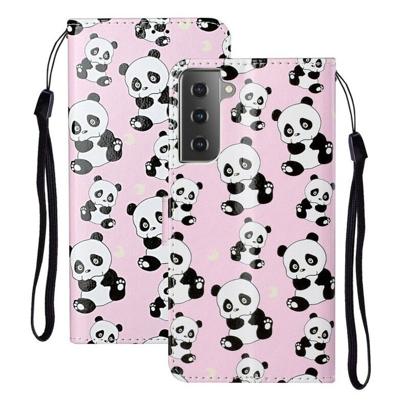 Flip Cover Samsung Galaxy S21 5G Hvilke Pandaer