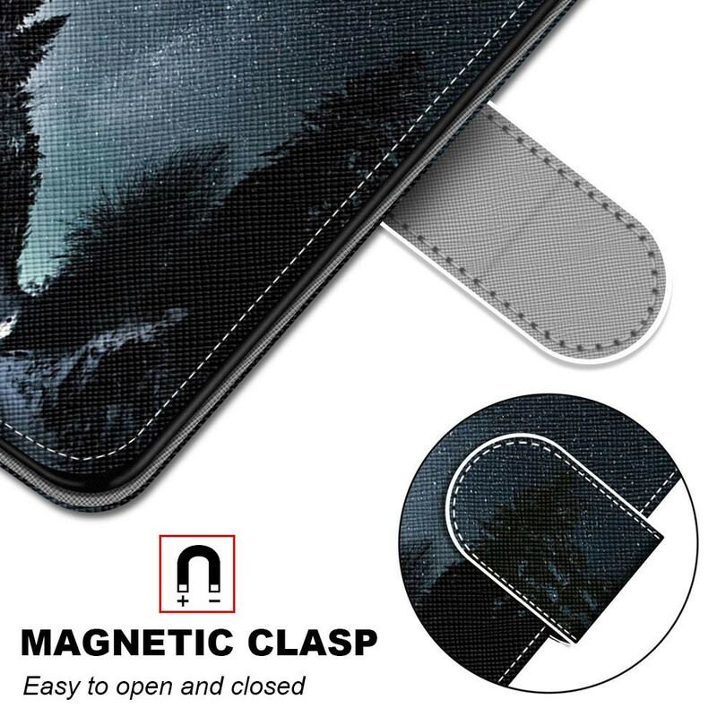 Flip Cover Samsung Galaxy S21 5G Mystisk Natur