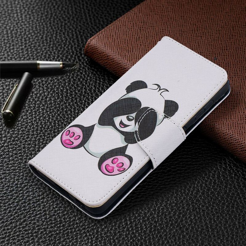 Flip Cover Samsung Galaxy S21 5G Panda Sjov