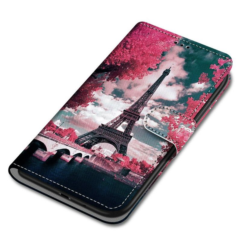 Flip Cover Samsung Galaxy S21 5G Paris I Blomst