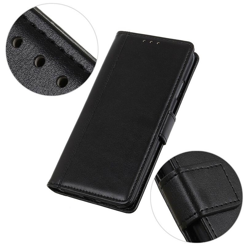 Flip Cover Samsung Galaxy S21 5G Stil Læder Elegance