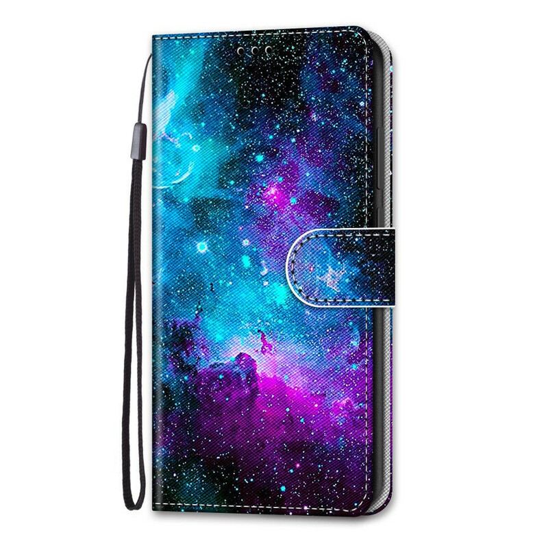 Læder Cover Samsung Galaxy S21 5G Kosmisk Himmel