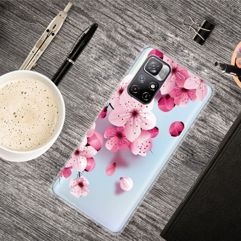 Cover Poco M4 Pro 5G Blomstret