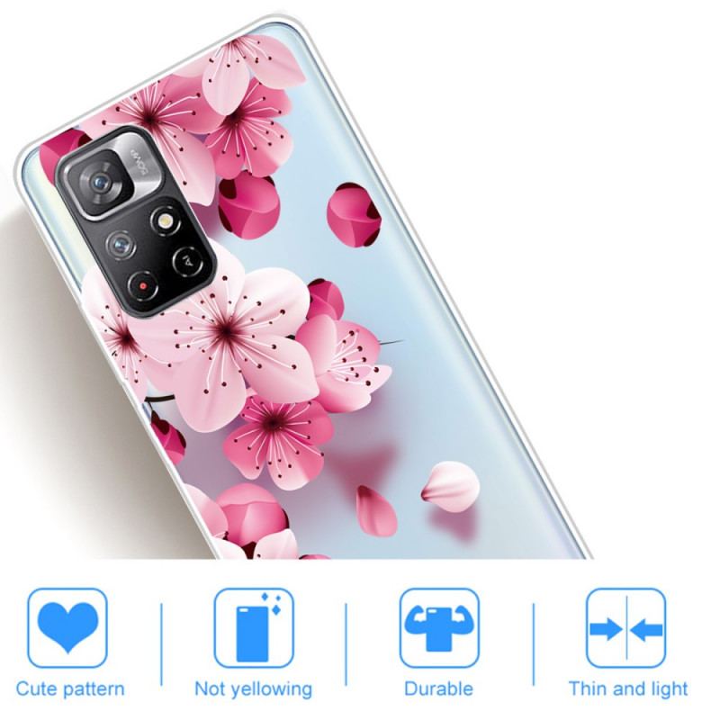 Cover Poco M4 Pro 5G Blomstret