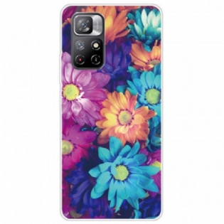 Cover Poco M4 Pro 5G Farverige Tusindfryd