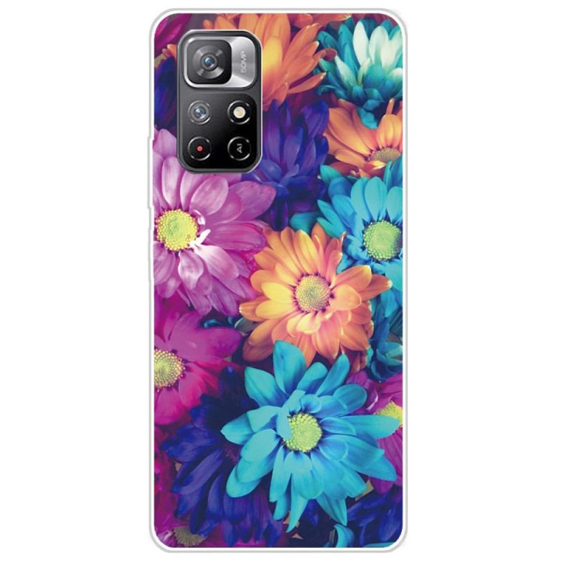 Cover Poco M4 Pro 5G Farverige Tusindfryd